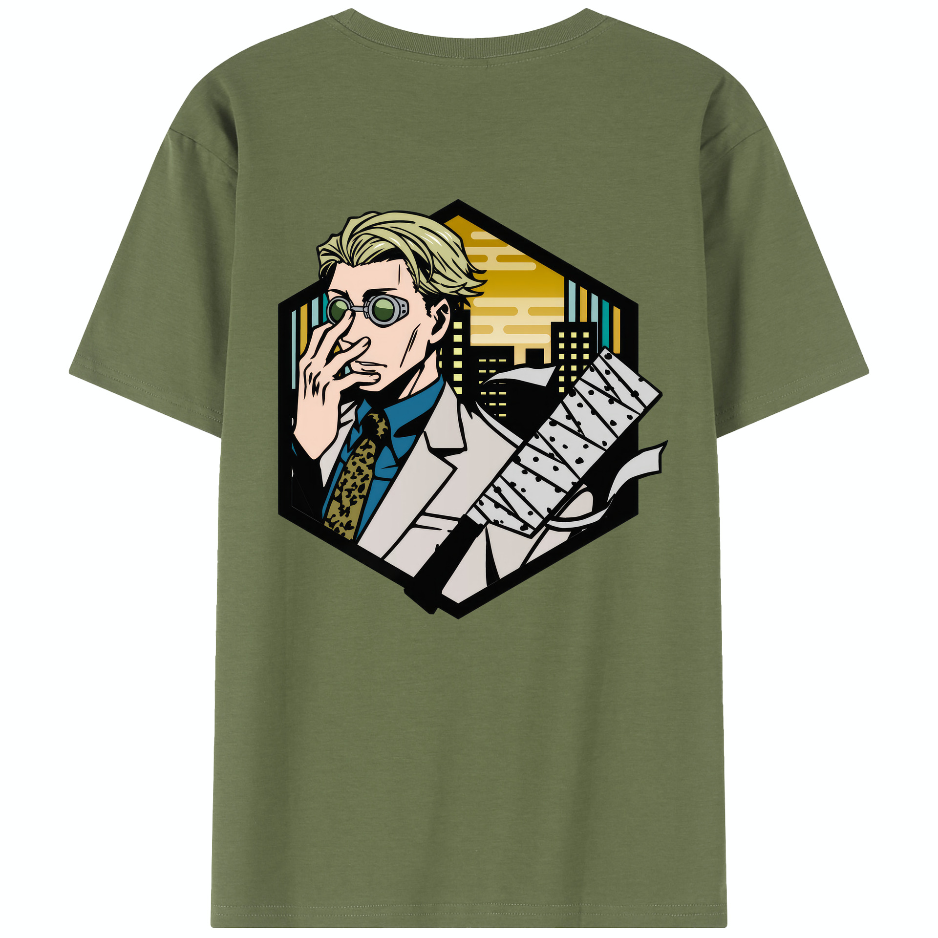 （画像用） 呪術廻戦 Jujutsu Kaisen 綿100％半袖Tシャツ（背面プリント）